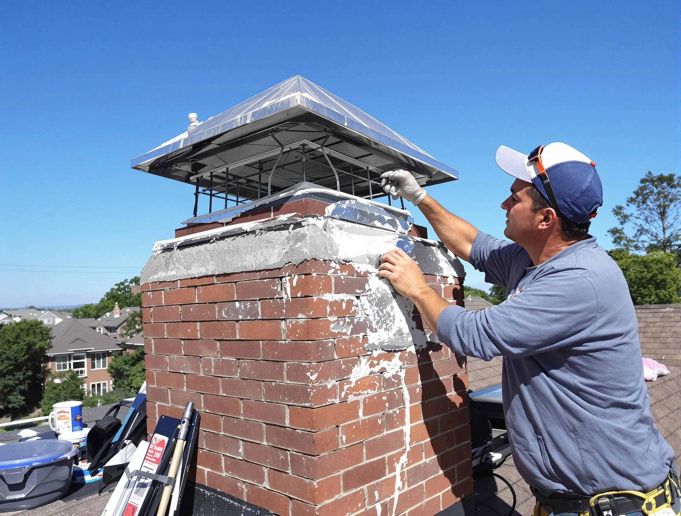 Chimney Crown Services service in Meadow Lake, NM
